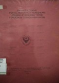 Petunjuk Teknis Penyelenggaraan Pendidikan Jenjang Pendidikan Tinggi Pendidikan Tenaga Kesehatan