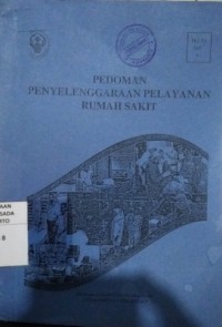 Pedoman Penyelenggaraan Pelayanan Rumah sakit
