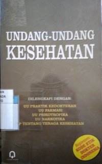 Undang-undang Kesehatan