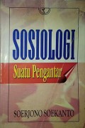 Sosiologi Suatu Pengantar
